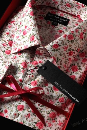 Marks and Spencer pink shirt-